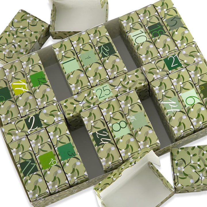 Personalised Advent Calendar Kit | 25 Soap Boxes &amp; Outer Box | Simply Mistletoe