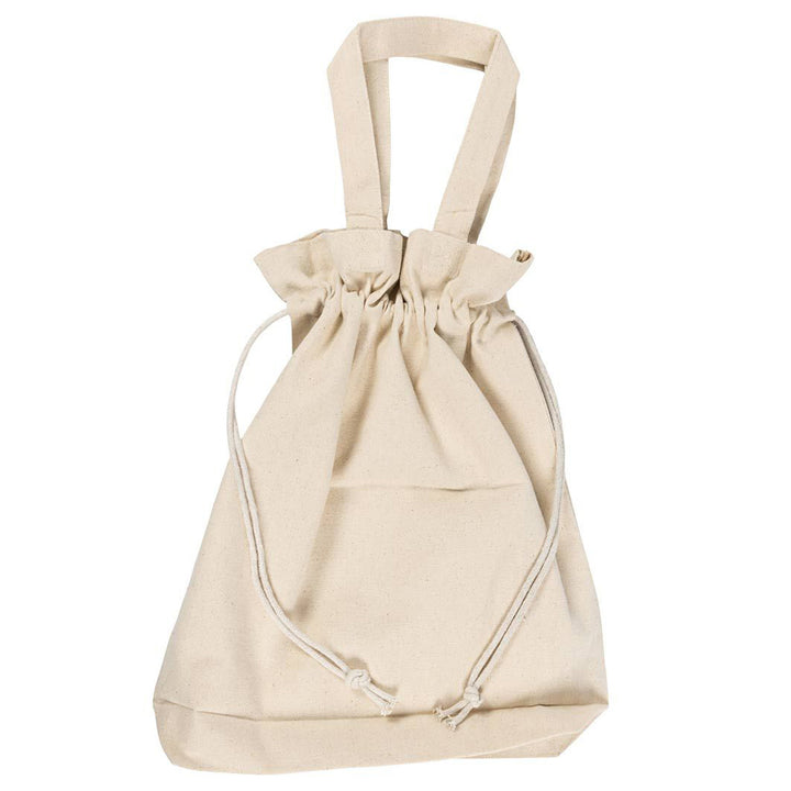 100% Cotton Drawstring Tote Bag | Single | Textile &amp; Fabric Painting | 40x34cm