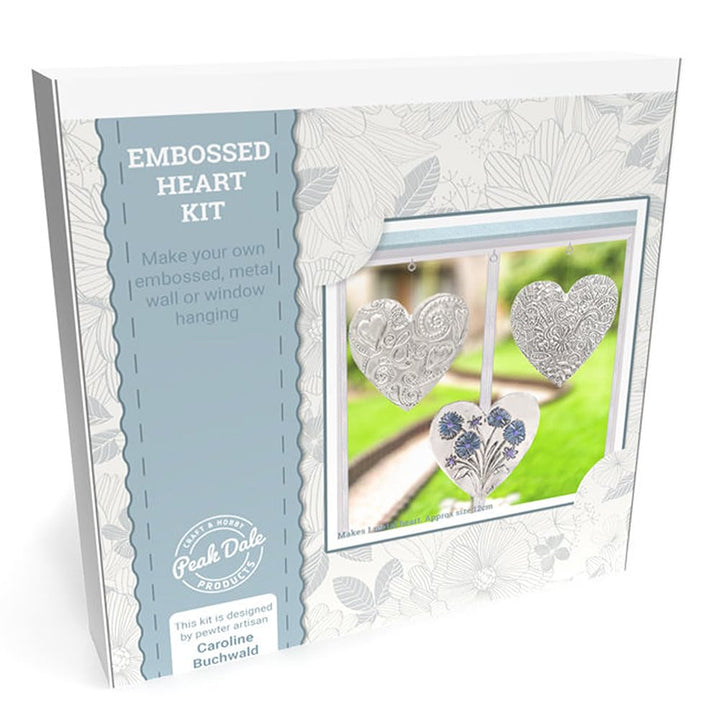 Hanging Heart | Metal Embossing Starter Craft Kit - DAMAGED BOX