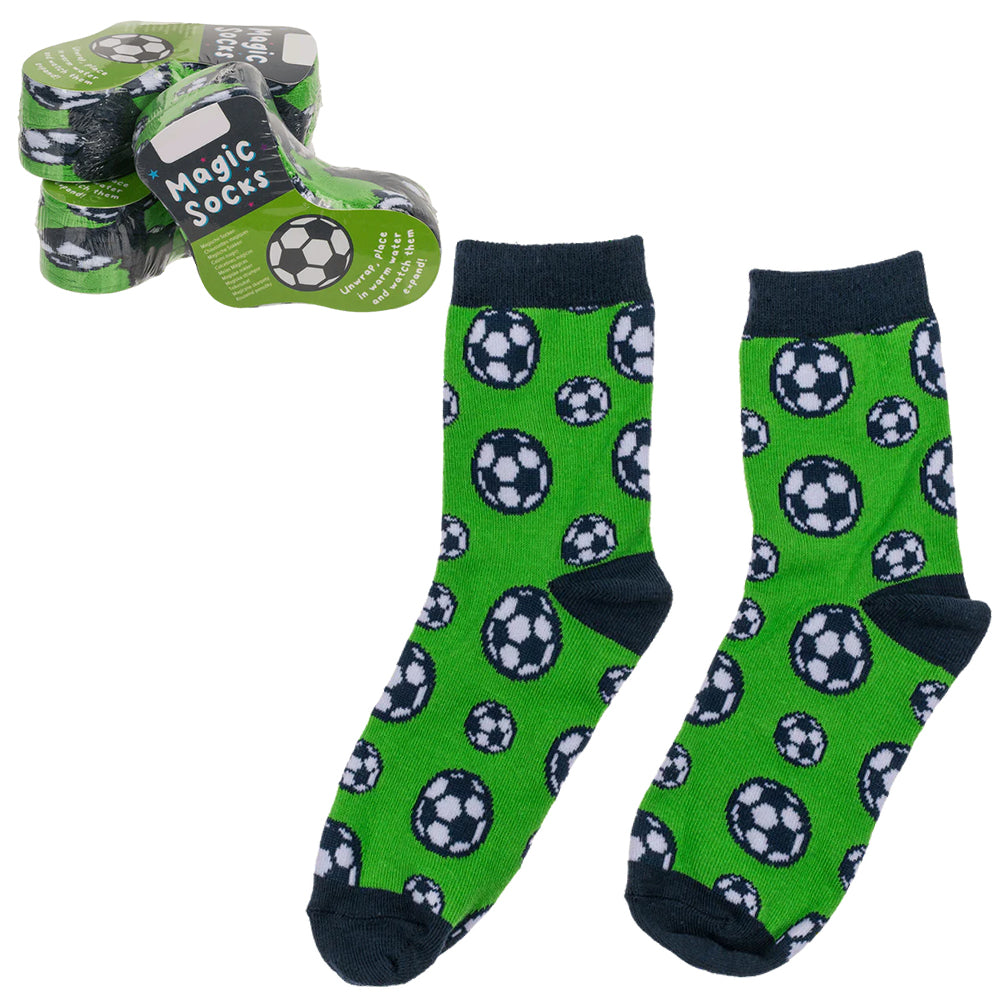 Kids Magic Football Socks | 1 Pair | UK Shoe 5 to 2 | Cracker Filler Gift