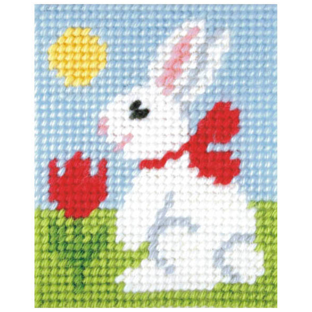 My First Embroidery Kit for Kids | Easter Bunny | 16.5cm