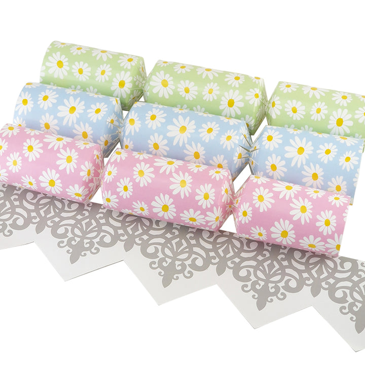 Assorted Colour Daisy Flower Cracker Making Kits - Make & Fill Your Own