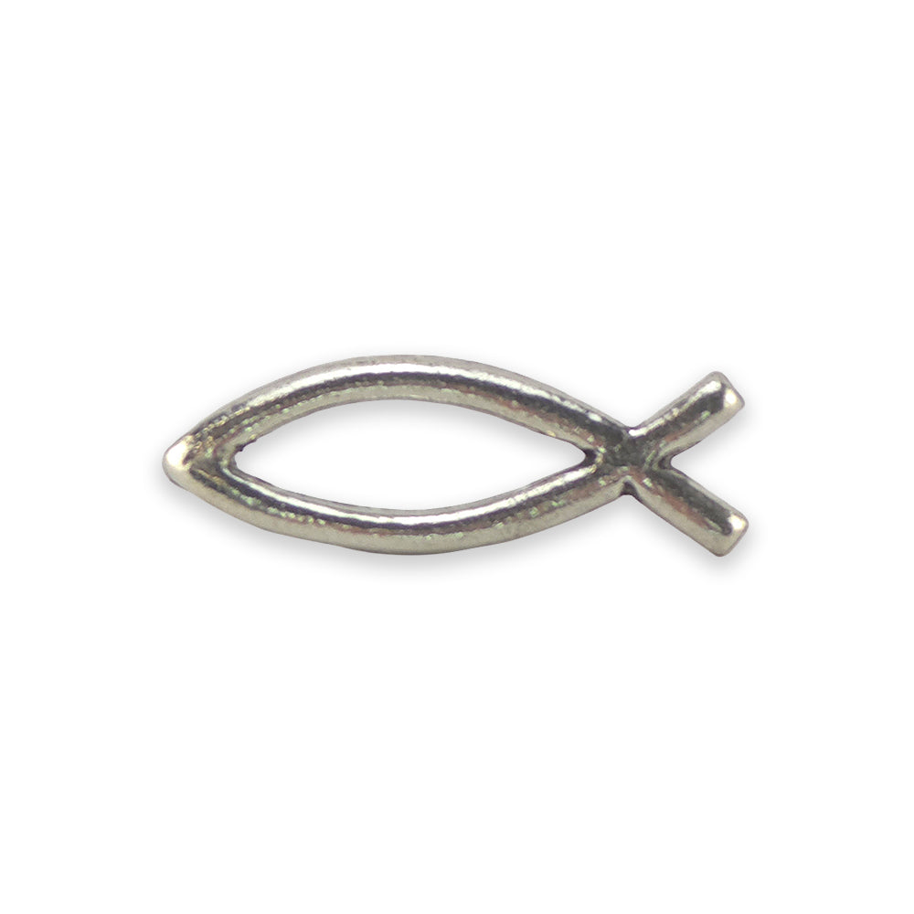 Christian Fish | English Pewter Pin Badge | Little Gift | Cracker Filler