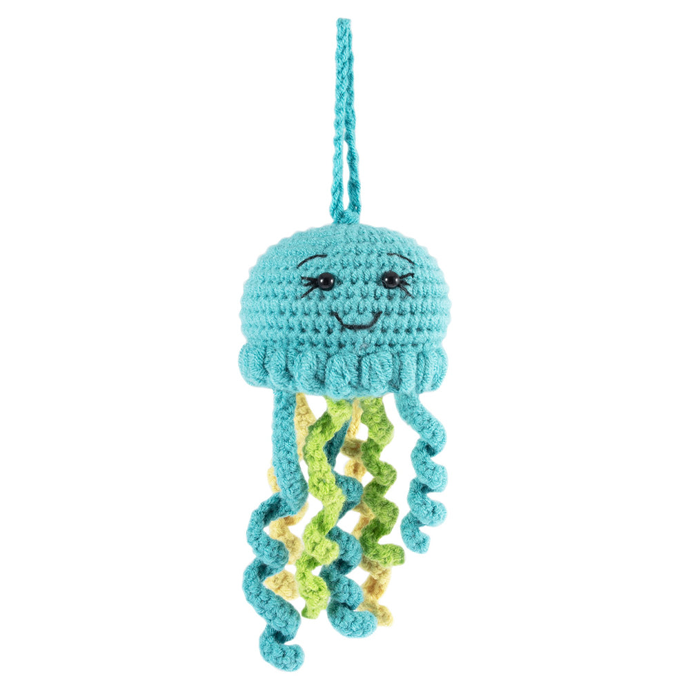 Amigurumi Jellyfish | Complete Crochet Craft Kit | 19cm Tall