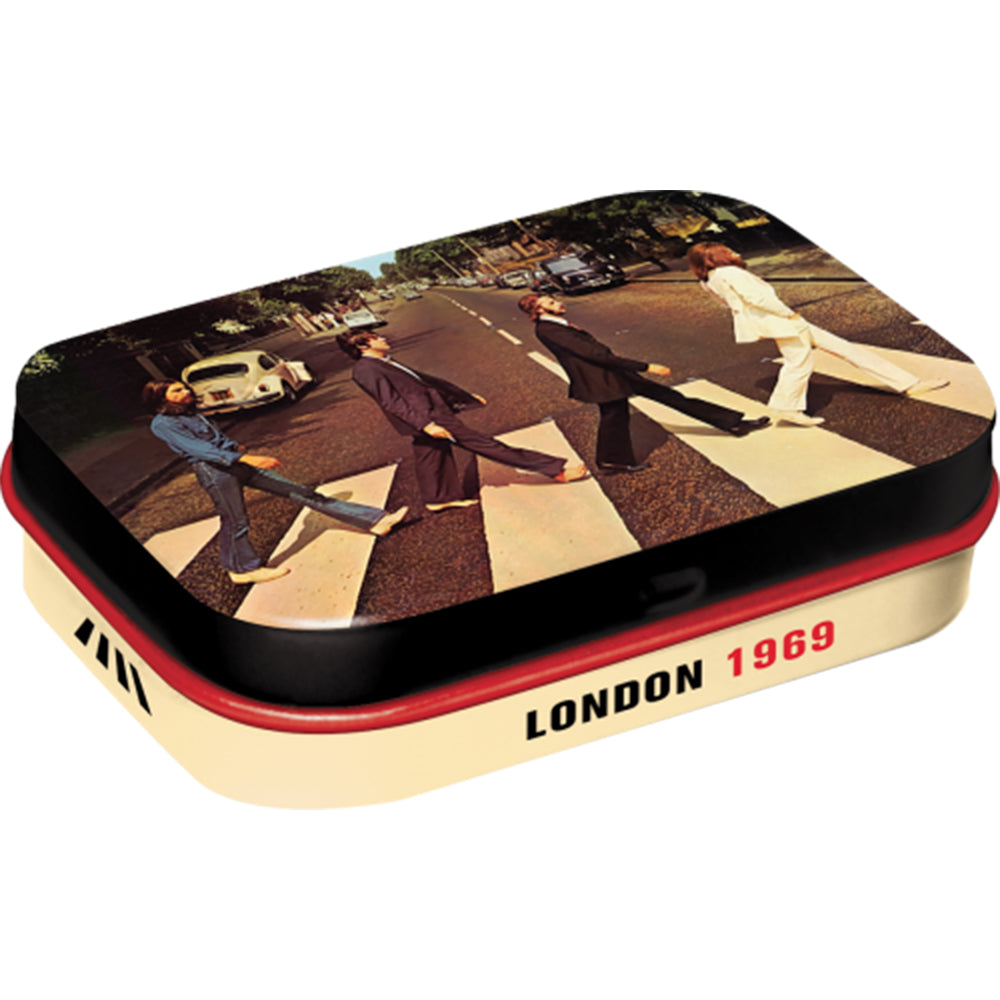 Abbey Road Fab 4 | 15g Sugar Free Mint Tin | Cracker Filler | Mini Gift