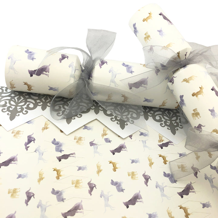 Watercolour Dogs Cracker Making Kits - Make & Fill Your Own