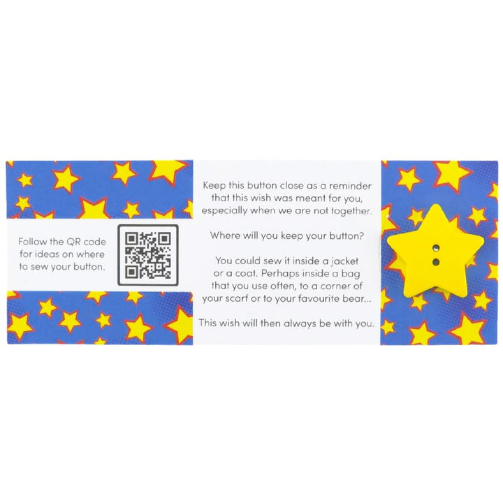 Dad, You’re a Star | Button Wishes Sew On Token | Little Gift | Cracker Filler