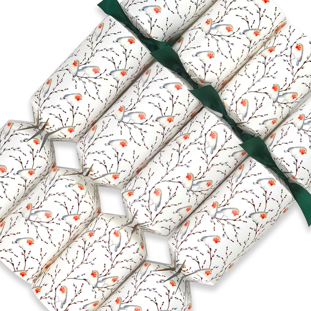Willow &amp; Robin | 4 or 6 Ready to Fill Christmas Crackers | Just Add Gifts