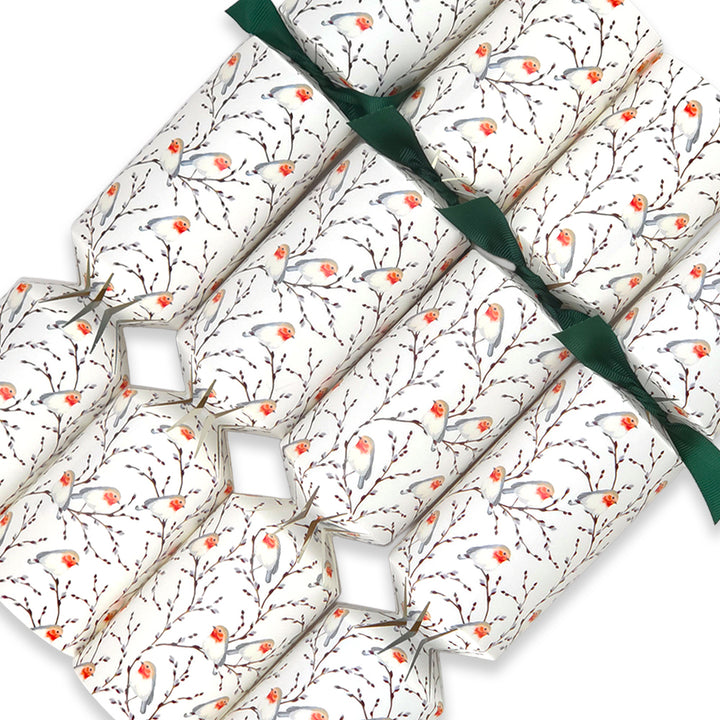 Willow &amp; Robin | 4 or 6 Ready to Fill Christmas Crackers | Just Add Gifts