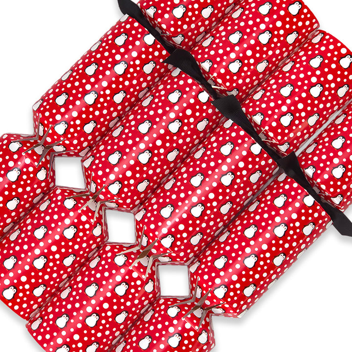 Snowtime Penguin | 4 or 6 Ready to Fill Christmas Crackers | Just Add Gifts