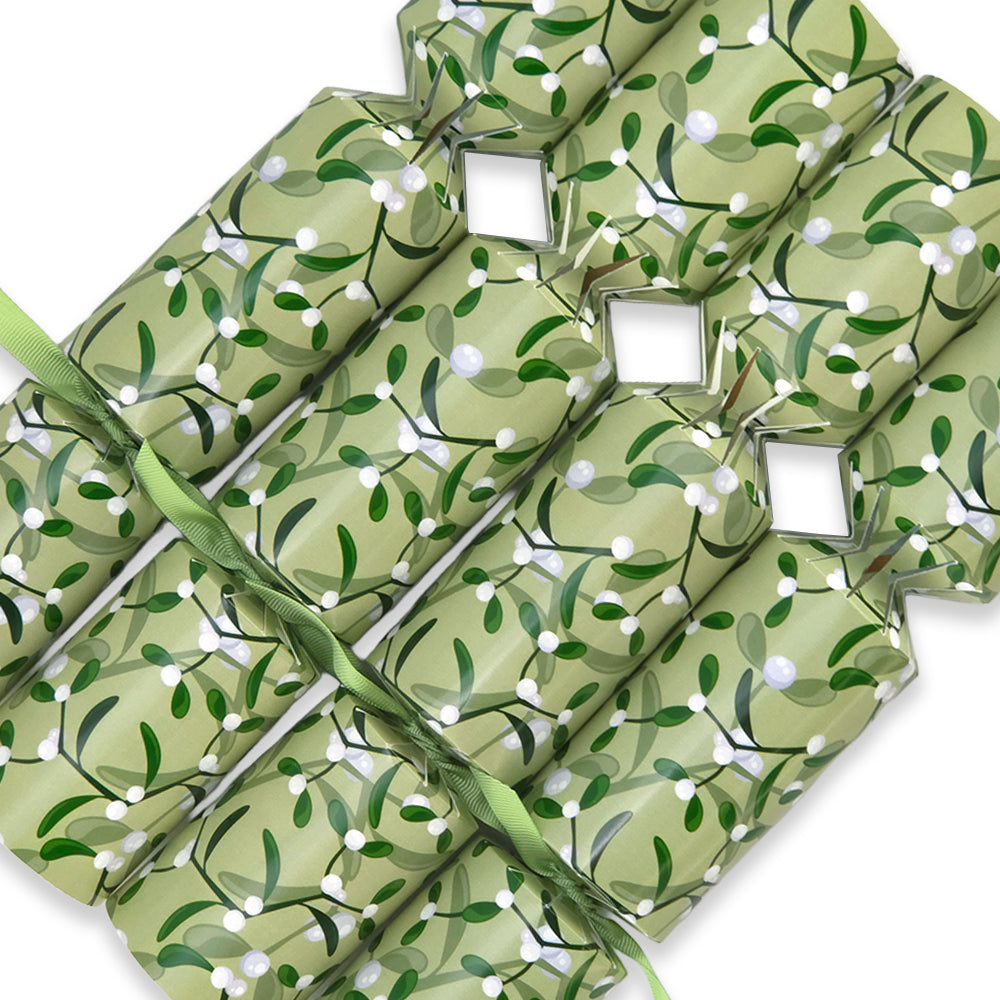 Simply Mistletoe | 4 or 6 Ready to Fill Christmas Crackers | Just Add Gifts