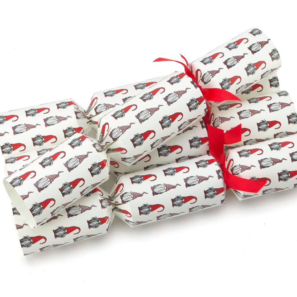 Nordic Gonk | 4 or 6 Ready to Fill Christmas Crackers | Just Add Gifts