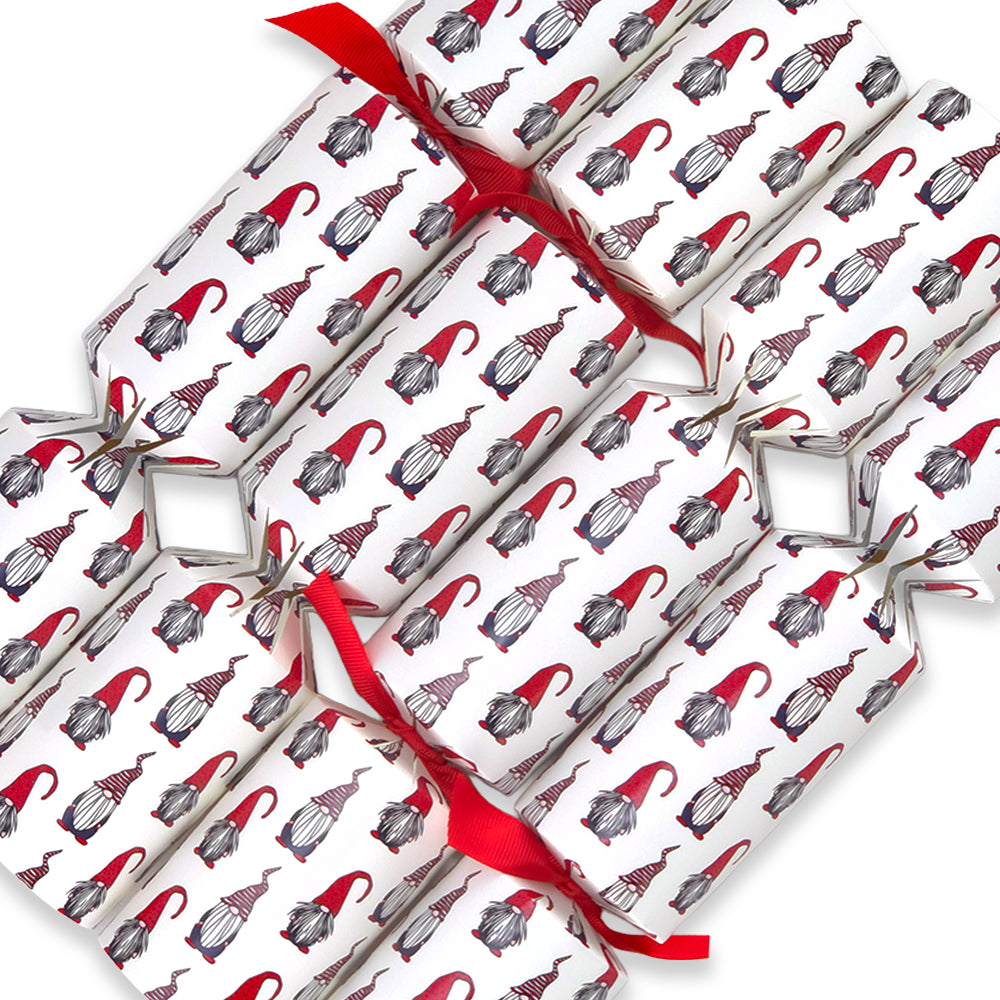 Nordic Gonk | 4 or 6 Ready to Fill Christmas Crackers | Just Add Gifts