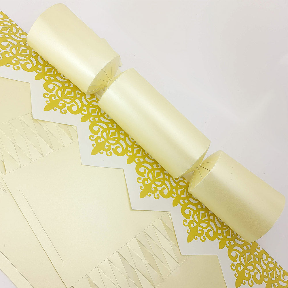 Ivory Pearl | Premium Cracker Making DIY Craft Kits | Make Your Own | Eco Recyclable