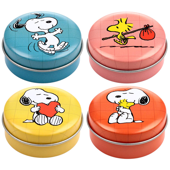 Peanuts Snoopy &amp; Woodstock Lip Balm Tin | Single | Little Gift | Cracker Filler