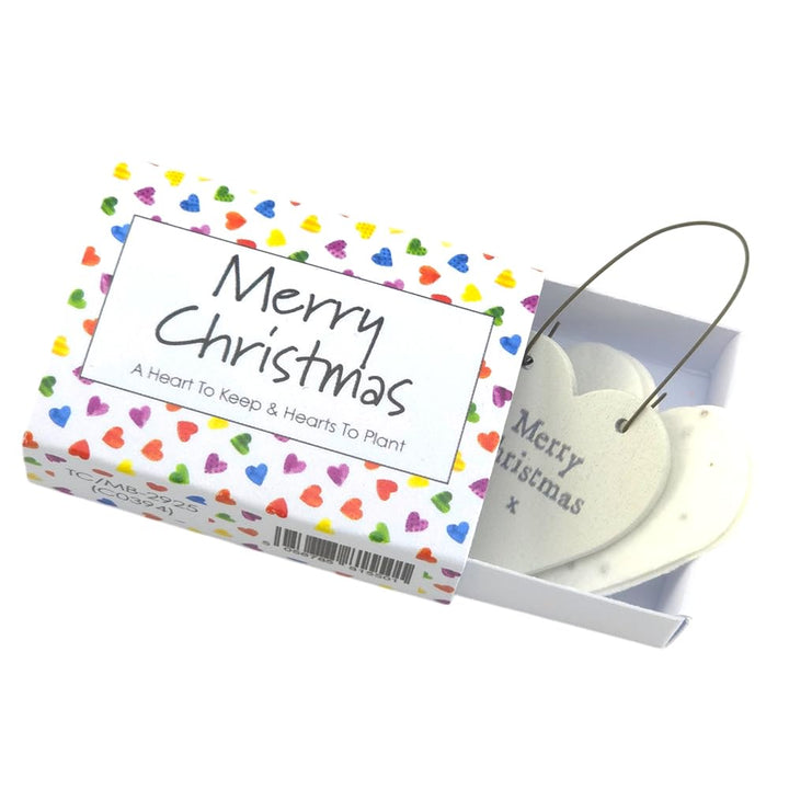 Proud Pride Love | Christmas Hearts to Keep &amp; Plant | Cracker Filler | Little Gift