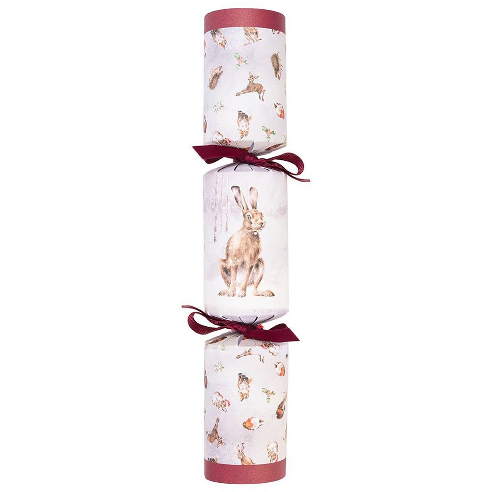 Woodland Friends | 6 Wrendale Designs Crackers | Wooden Ornament Gifts