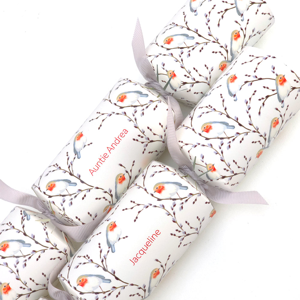 Personalised Cracker Making Craft Kit | Willow & Robin | Makes 4 or 6 Crackers