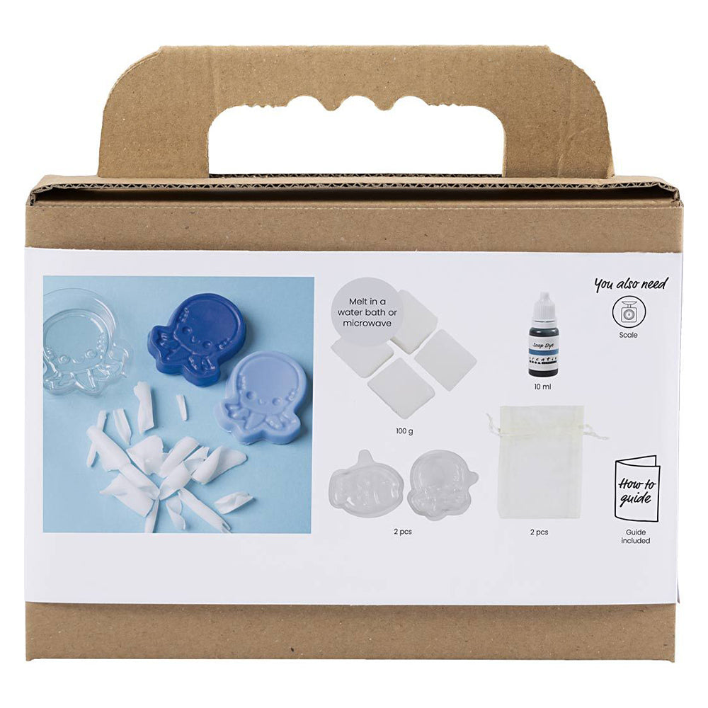 Sealife | Kids Soap Making Craft Kit | Makes 4 | Gift Idea