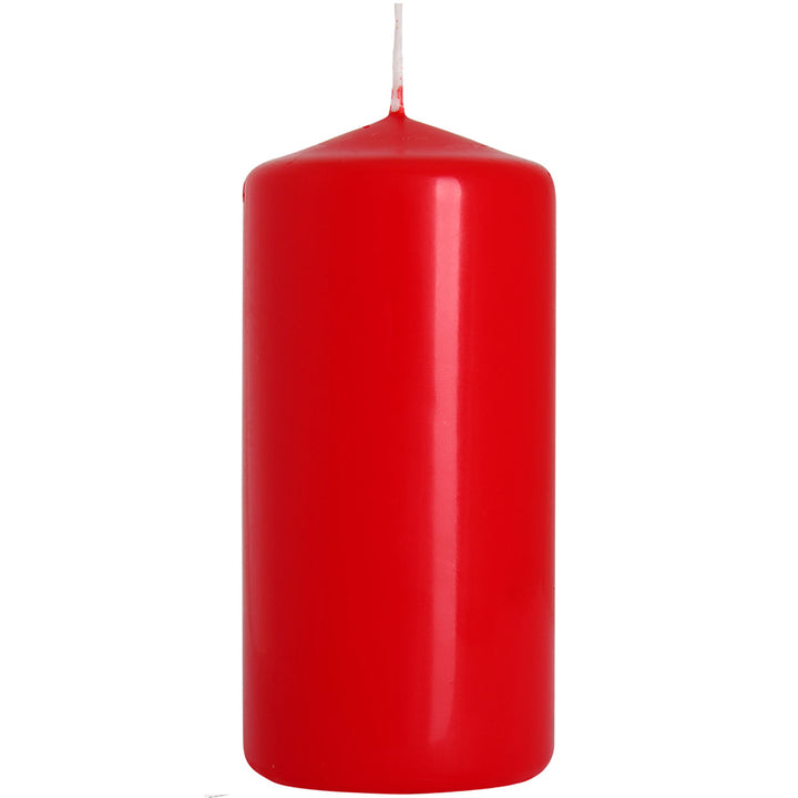 Red | Pillar Candles | Choose 60mm to 250mm Tall