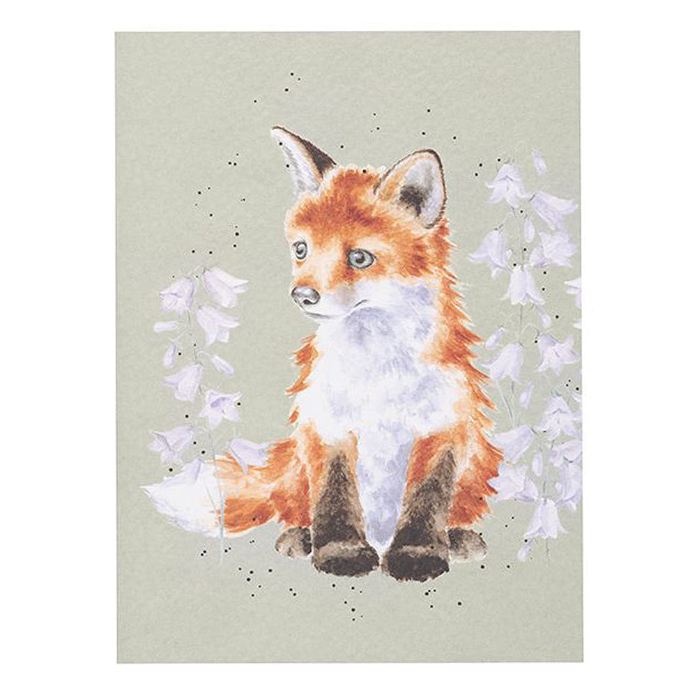 Contemplating Fox | A6 Notebook | Wrendale Designs