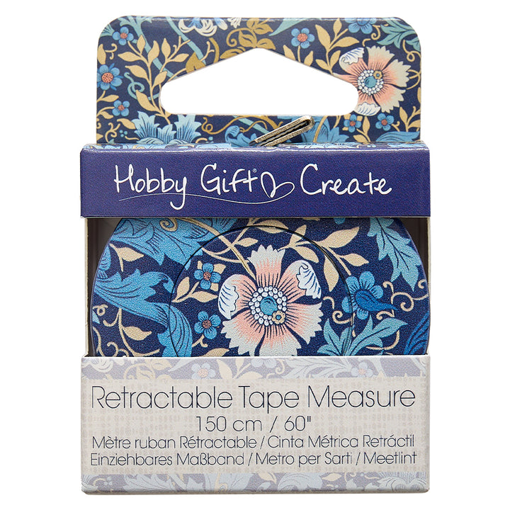 William Morris | Retractable Tape Measure | Sewing Gift | Cracker Filler