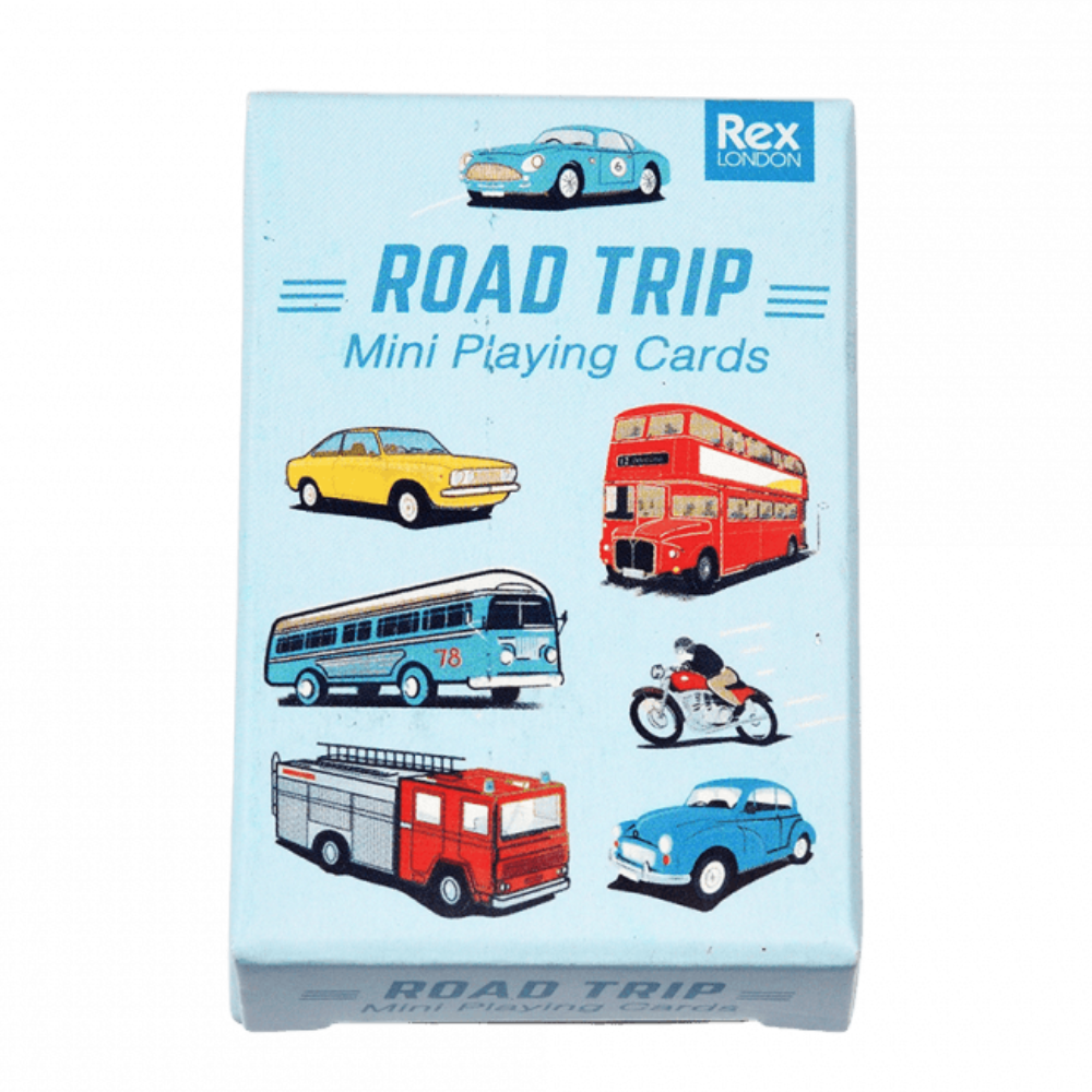 On the Road | Kids Mini Playing Cards | Little Gift | Cracker Filler