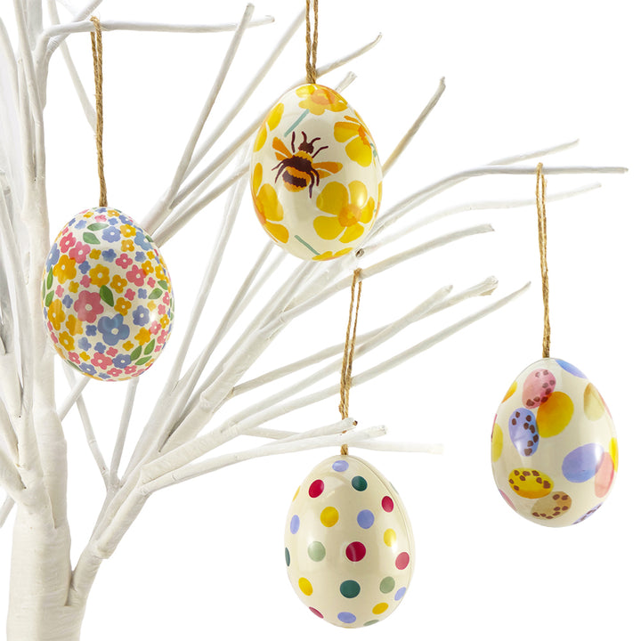 Emma Bridgewater | Two Part Hanging Easter Egg | Fillable Tin | 7cm