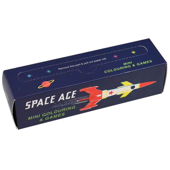 Space Age | Mini Colouring & Games | Party Bag Gift | Cracker Filler