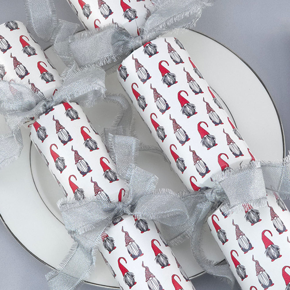 Gonks | Christmas Cracker Making Craft Kits | Makes 6 | Big Choice of Designs