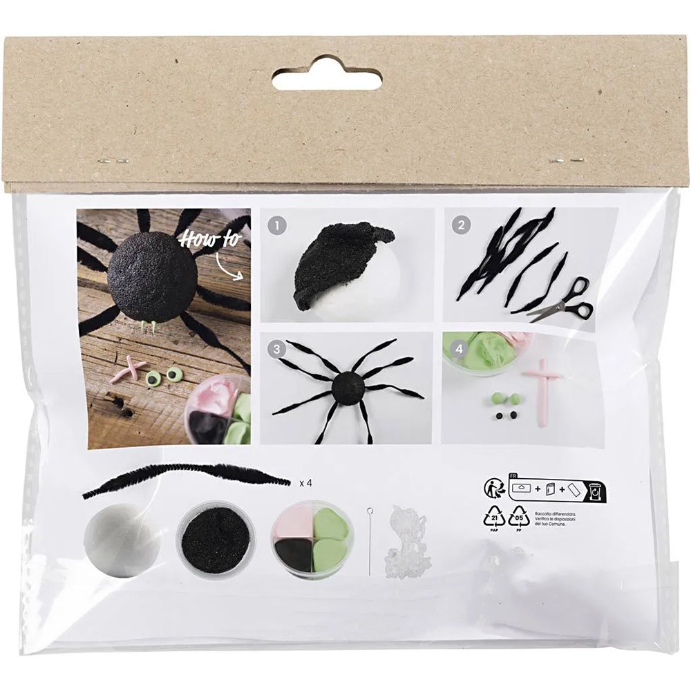Foam Clay Spider | Halloween Craft Kit for Kids