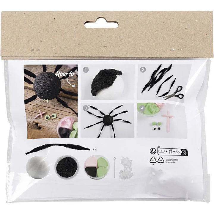 Foam Clay Spider | Halloween Craft Kit for Kids