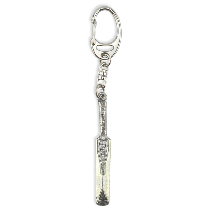 Cricket Bat | Chunky English Pewter 3D Keyring | Little Gift | Cracker Filler