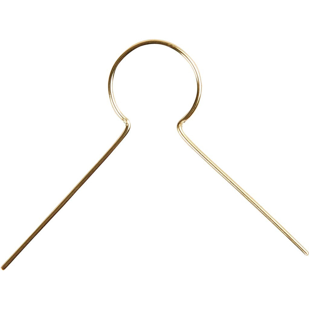 50 Gold Plated Hanging Bauble Replacement Hooks