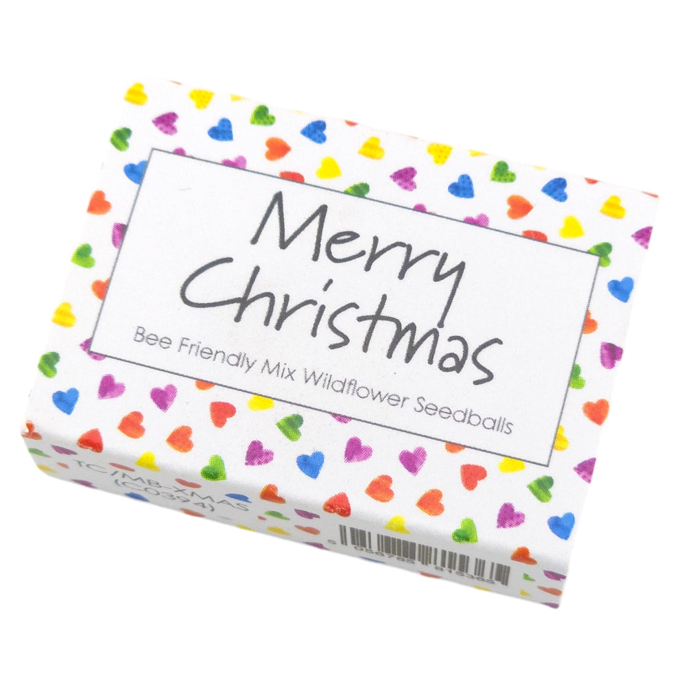 Proud Pride Love | Merry Christmas | Bee Mix 6 Seedballs | Cracker Filler