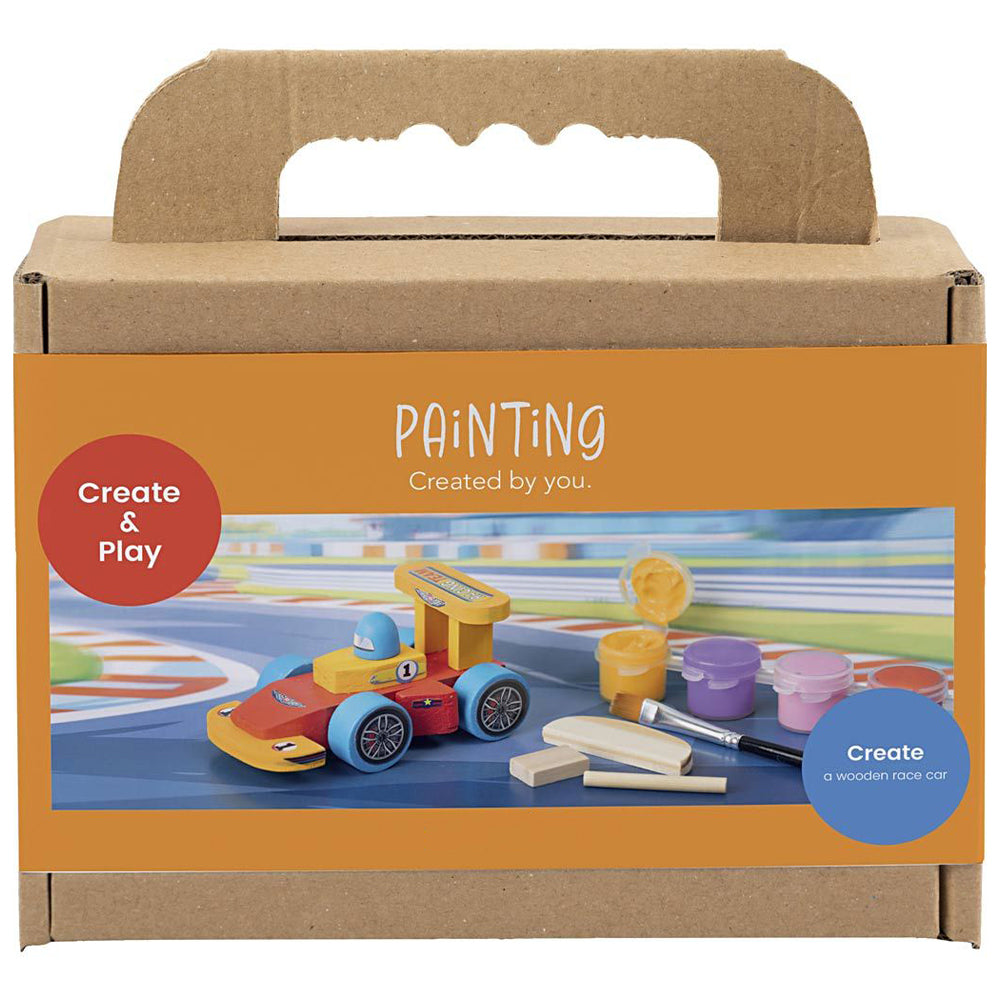 Racing Car | Complete Painting Kit | Craft Kit for Kids