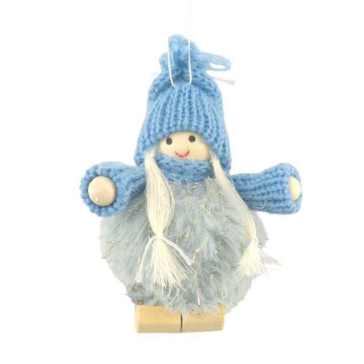 Pastel Pom Pom Style Scandi Christmas Tree Ornament | Single | Cracker Filler | Gisela Graham