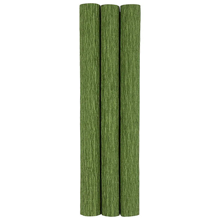 3 Crepe Paper Rolls for Flower Making Crafts | Each 25cm x 60cm