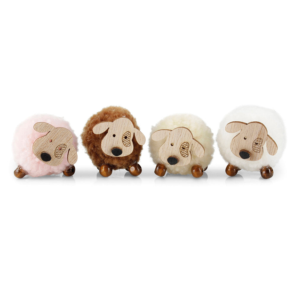 Single 4cm Mini Pom Pom Dog Cracker Filler Gift