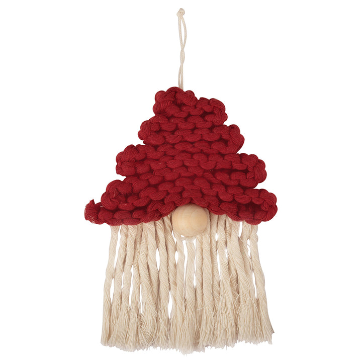 Gonk | Make Your Own Christmas Macrame Hanger | Small Craft Kit