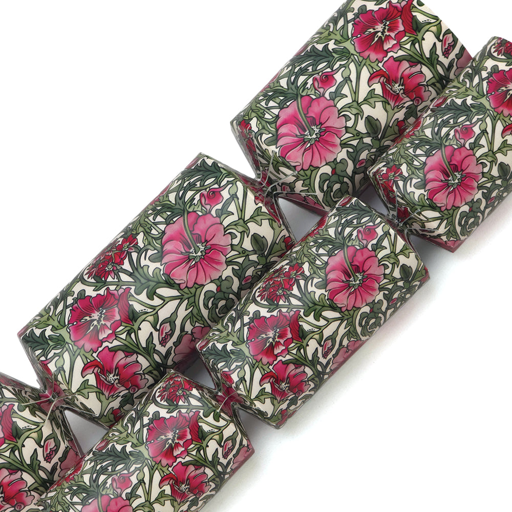 William Morris Pink Florals | Cracker Making Craft Kit | Make & Fill Your Own