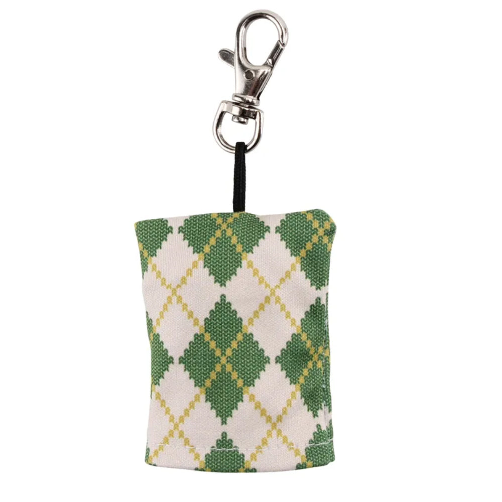 Golf Themed Cleaning Cloth on Hook | Mini  Gift | Cracker Filler