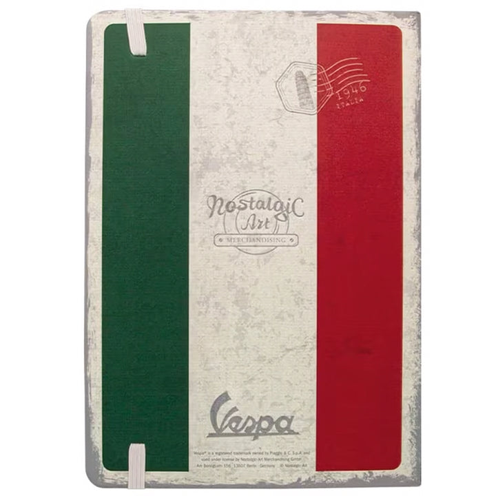 Vespa - The Italian Classic | A5 Notebook | Hardcover