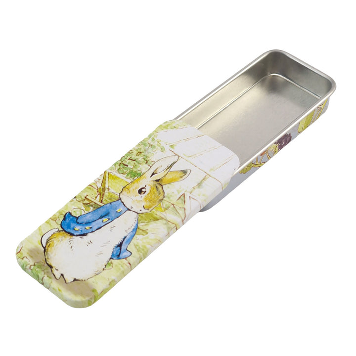 Peter Rabbit Fillable Slider Tin | 8cm Long | Cracker Filler | Mini Gift