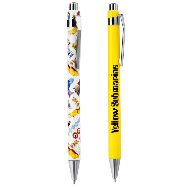 The Beatles Yellow Submarine Pens | Twin Pen Set | Boxed Gift for Men