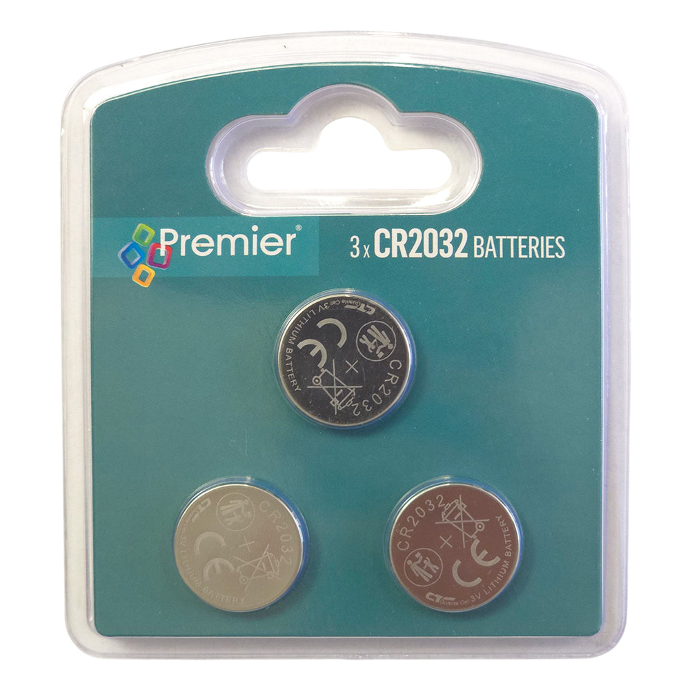 CR2032 Batteries for LED Lights | Pack of 3