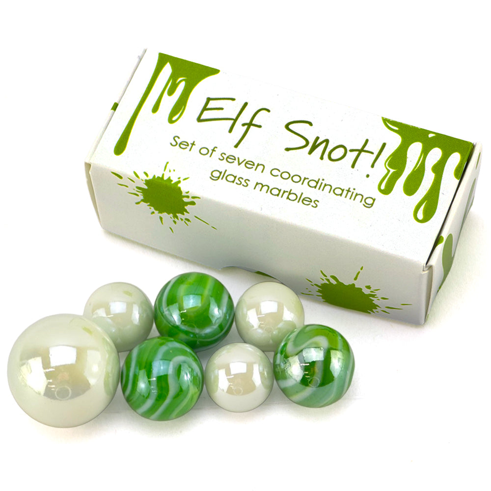 Elf Snot! | Mini Box of Marbles for Kids | Cracker Filler | Party Bag Gift