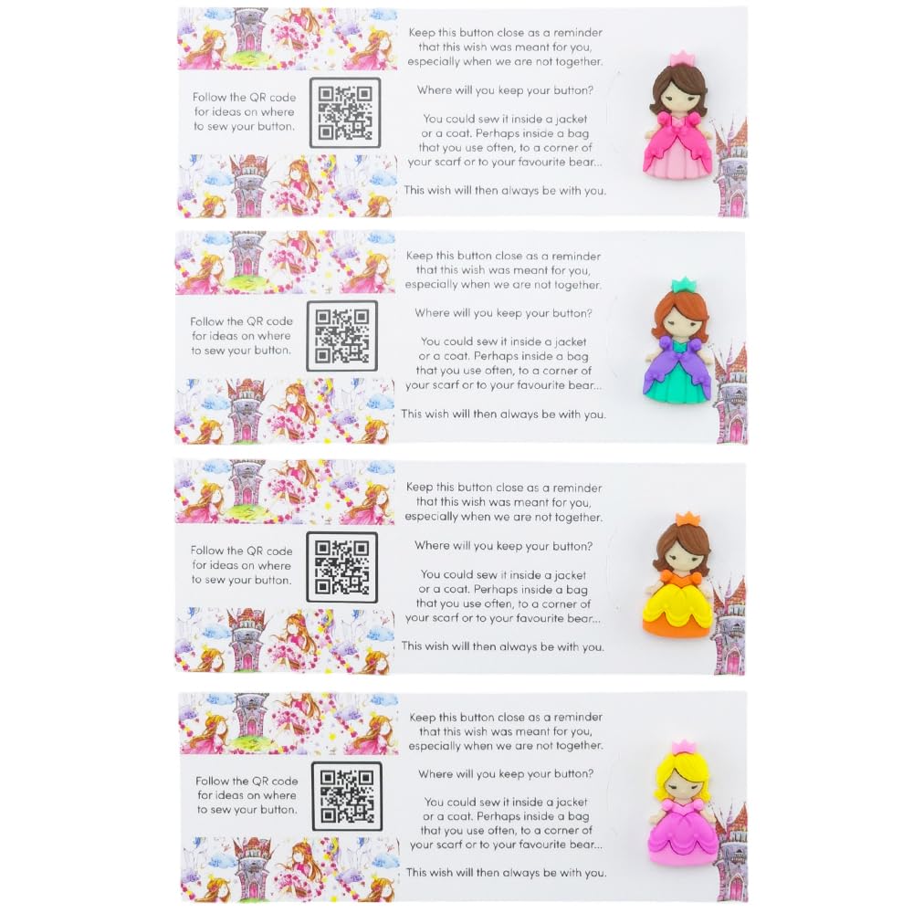 Always the Belle of the Ball | Button Wishes Sew On Token | Cracker Filler