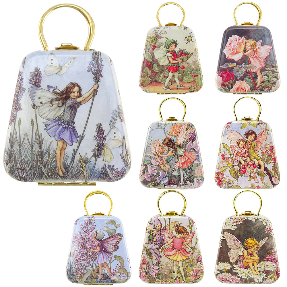Flower Fairies | Mini Tin Handbag | 6.5cm Tall | Little Gift