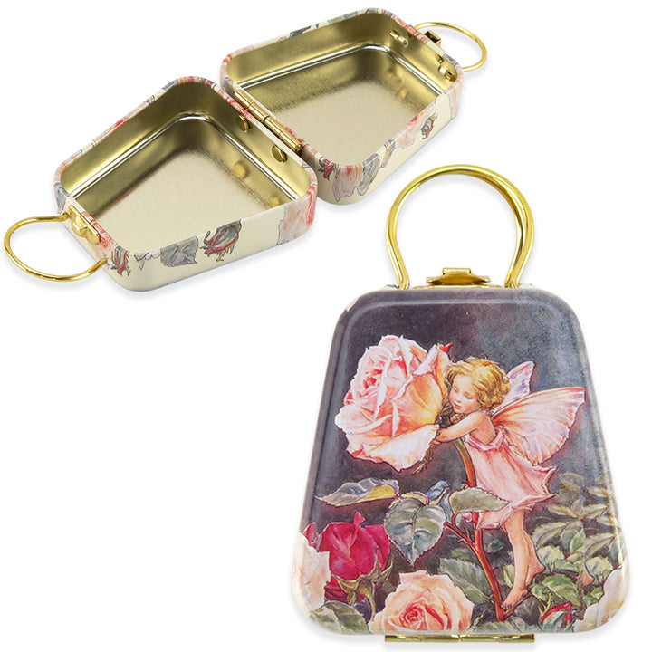 Flower Fairies | Mini Tin Handbag | 6.5cm Tall | Little Gift